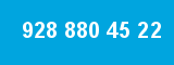 928 880 45 22 928 880 45 22